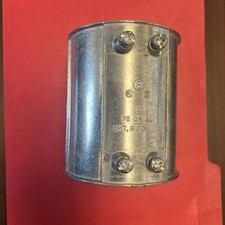 3" EMT RIGID 247DC BRIDGEPORT SET SCREW SS CONDUIT COUPLING THREE INCH