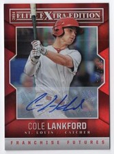 ET 2014 Elite Extra Edition Franchise Futures Signatures Cole Lankford AUTO /799