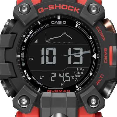 Casio G-Shock GW-9500-1A4 Mudman Master of G Land Orange Solar