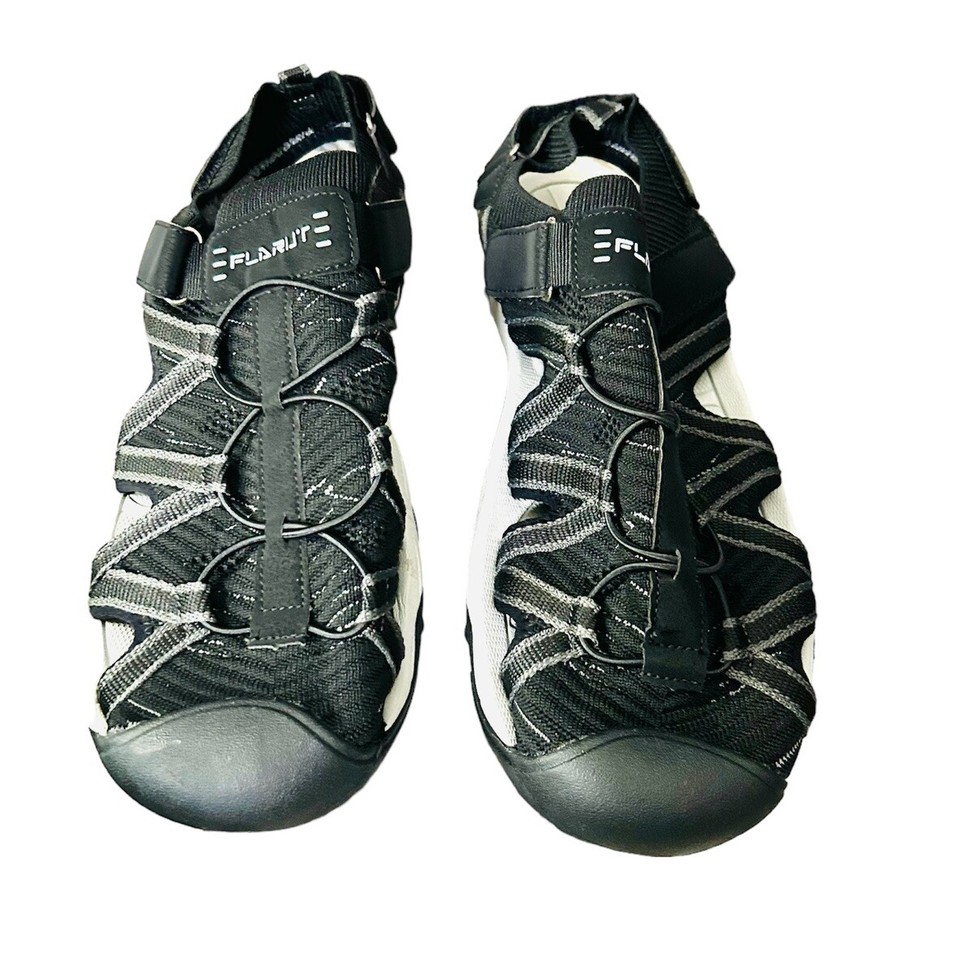 FLARUT Men's Sport Sandals Outdoor Hiking Sandals Closed Toe Mesh