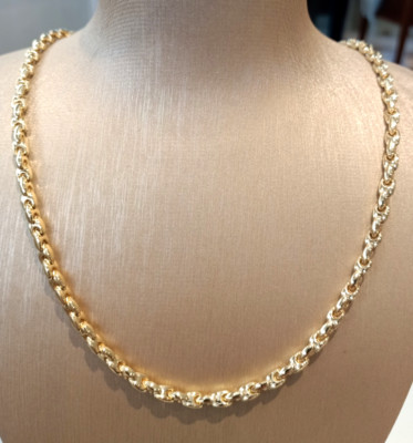 18 CT 750 Goldkette ''FULKRO'' Hergestellt In Italien
