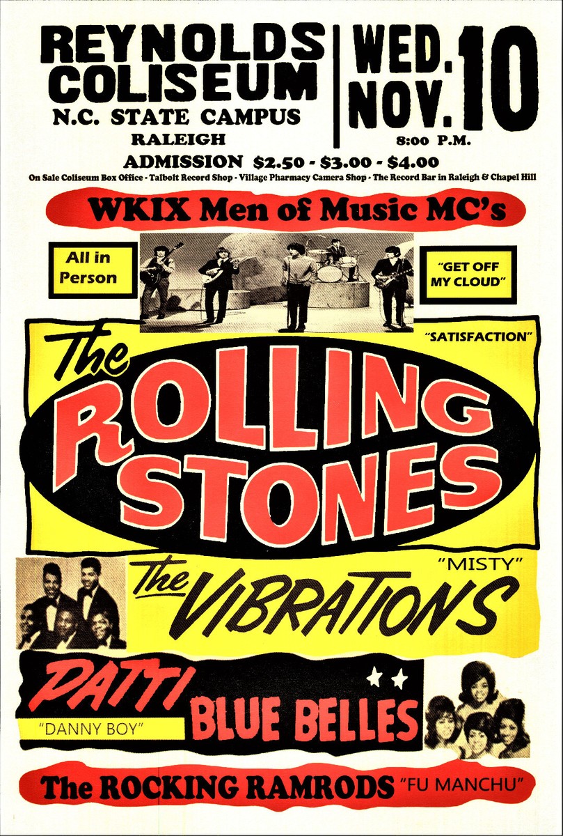 Rolling Stones Concert Poster 12