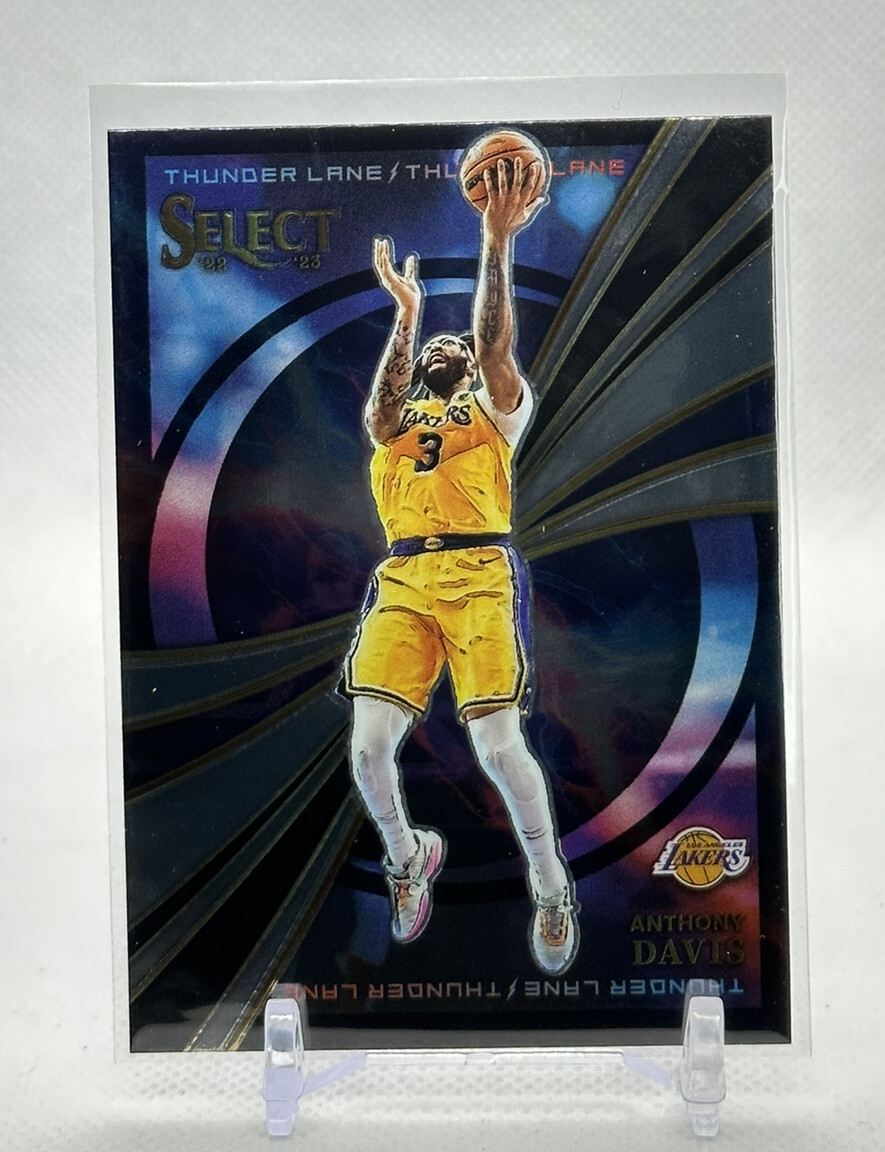 Anthony Davis 2022-23 Panini Select #7 Thunder Lane Los Angeles