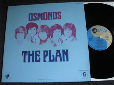 The Osmonds-The Plan LP-1973 Germany-MGM Records-62 334-Club Sonderauflage-MINT
