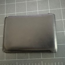 Bosca Slim Wallet Black Leather Classic Bifold 6 Card Essentials Bifold