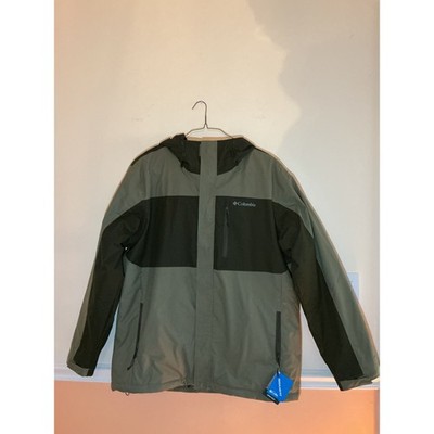 Columbia Tipton Peak III Insulated Jacket Mens 2X Olive Green Omni Tech