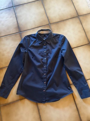 Tommy Hilfiger Damen Bluse Stretch Business Gr. S