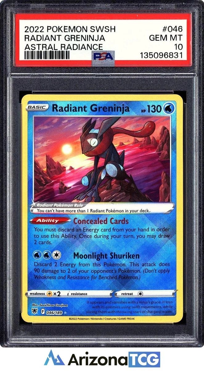 Radiant Greninja Pokémon TCG Cards for sale | eBay