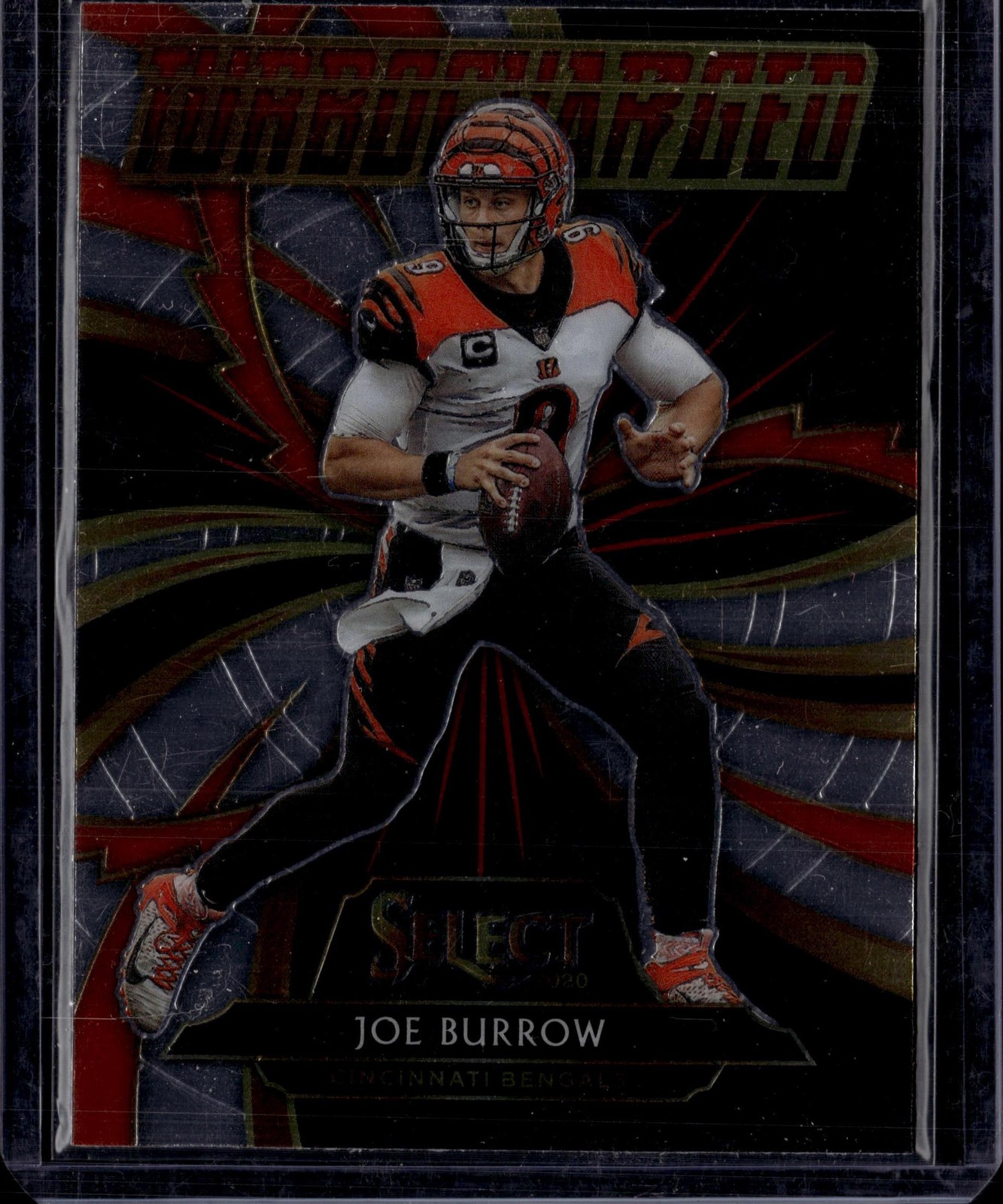 2020 Panini Select #T20 Joe Burrow Turbocharged