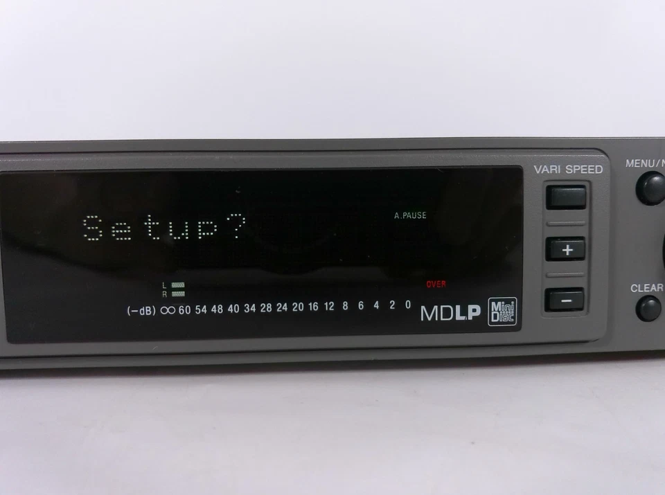 SONY MDS-E10 Professional MD Recorder Player Rack Mount - image 3 of 4