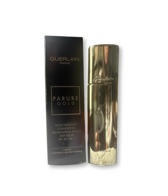 Guerlain Parure Gold 1.0 oz gold radiance foundation 24H wear SPF 30 1 rose pale