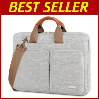 Stylish MacBook Air Pro 13 Sleeve Bag, Gray, Water-Repellent