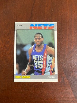 1987-88 Fleer - Tony Brown #14