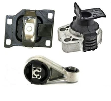 Engine Motor and Transmission Mount Kit 3pc Set for 05-07 Ford Focus 2.0L A/T