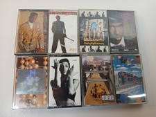 8 R B Soul Pop Cassette Tapes Lot - Prince, Bobby Brown, R. Kelley - Tested