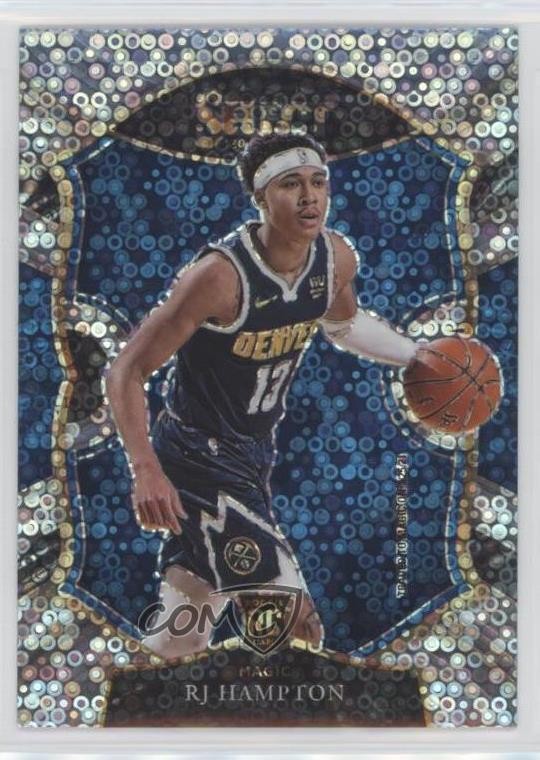 2020-21 Panini Select Concourse Disco Prizm RJ Hampton #84 0c6
