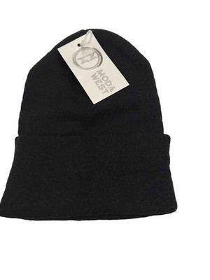 West Moda Kids Beanie Hat Black Color One Size