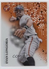 2022 Topps Pristine Orange Refractor 18/25 Evan Longoria #133 0b0