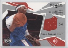 2003-04 Upper Deck Black Diamond Diamond Jersey Single Chris Wilcox #BD-WI 0c2