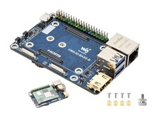 Mini Base Board B Compatible with Raspberry Pi Compute Module 5, Onboard EE...