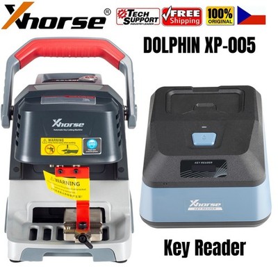 V2.3.6 Xhorse Dolphin XP-005 XP005 Cu-tting Machine With M5 Clamp & K-ey Reader