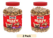 2 Pack Milk-Bone MaroSnacks Small Dog Treats with Bone Marrow, 40 oz