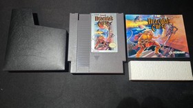 Castlevania III Dracula's Curse 3 Authentic Nintendo NES EXMT+ COMPLETE n box