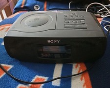 Sony CD Clock Radio ICF-CD820 Dual Alarm Wake Up Radio For Parts