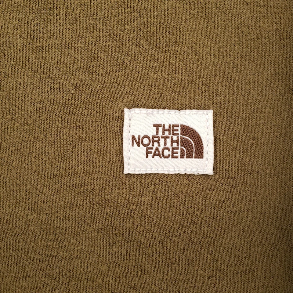 The North Face Sweatshirt Mens XL Brown Long Sleeve Fleece Crew Neck Pullover - Image 3 of 4