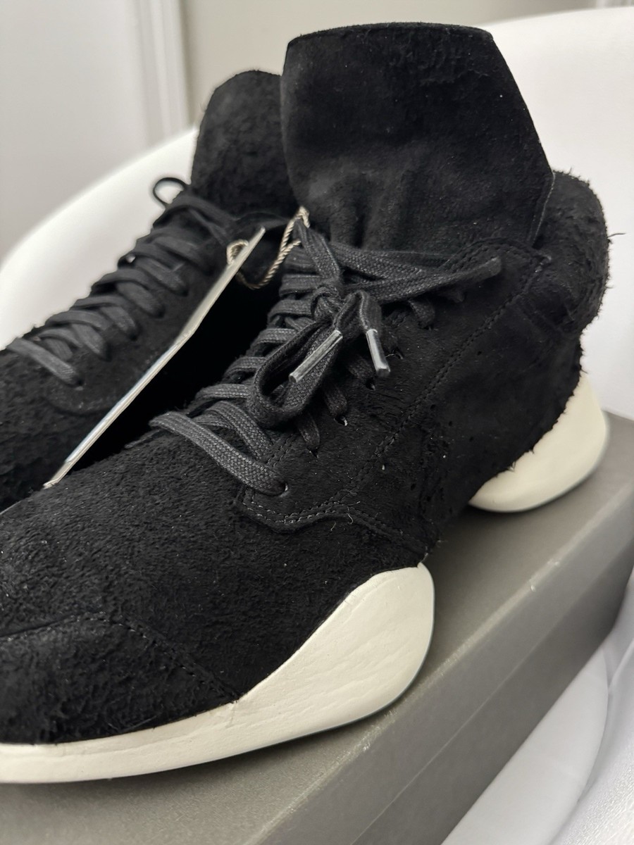 Adidas x Rick Owens Runner Soft Black (DA9382) Men's Size 10 US | eBay