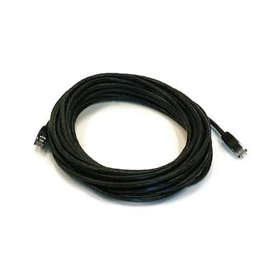 MONOPRICE 5017 Patch Cord,Cat 6,Booted,Black,30 ft. 5XFG9