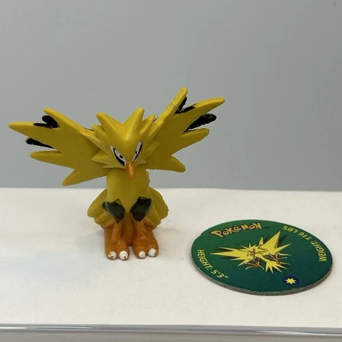 Zapdos Pokémon TOMY Figure 1990s Nintendo C.G.T.S.J. Authentic #74