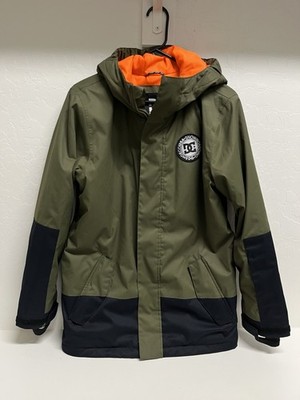 DC Shoes Snowboarding Blockade Jacket Size 16/XL 10K Waterproof Hooded Insulated