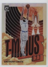 2021-22 Panini Donruss Optic T-Minus 3 2 1 Holo Prizm Anthony Davis #4 1c5x