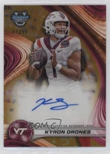 2024 Bowman U Best of 2024 Auto Gold Refractor /50 Kyron Drones #BOA-KD Auto