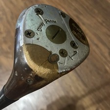 Tony Penna Wood Driver Oil Hardened Persimmon Golf Club