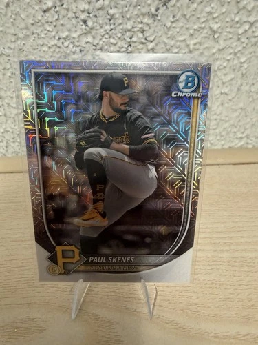 New Listing2025 Bowman Chrome - Paul Skenes #30 Mega Box Mojo Refractor