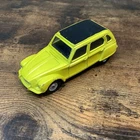 Corgi Citroen Dyane Vintage Yellow French Classic Toy Car Collectible