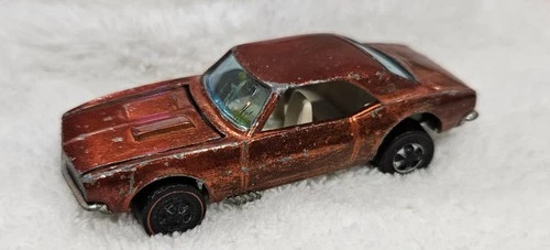 Red Line Hotwheel Custom Camaro Orange Rare