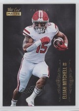 2021 Wild Card MATTE Retail Black Elijah Mitchell #MBC-66 0w8
