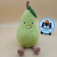 Jellycat Amuseables Pear - AUTHENTIC - NEW WITH TAGS