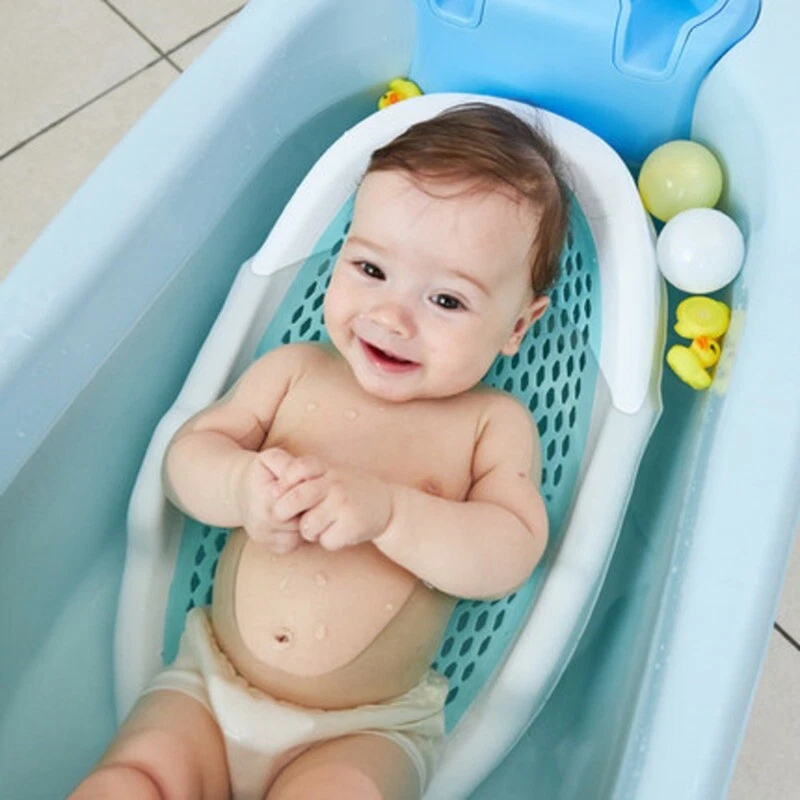 Baby Bath Chair Comfortable Non-slip Shower Mesh Foldable Children's Bath Bed
Opens in a new window
