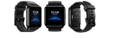 Realme Watch2 RMW2008  Smartwatch w/ Boood Oxygen & Heart Rate Monitor Black NEW