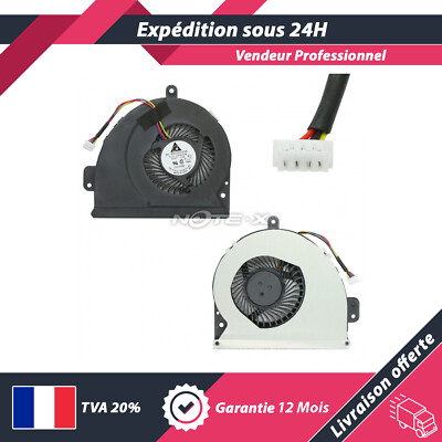 Ventilateur + Dissipateur (cooler) Pour Ordinateur Portable ASUS K53S - Occasion Fonctionnel