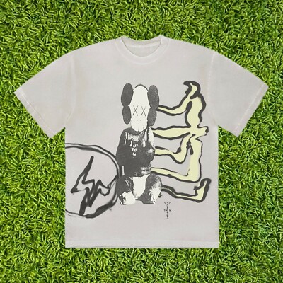 Tシャツ・カットソー Travis Scott Cactus Jack + Kaws For Fragment Tee Travis Scott Cactus Jack + Kaws For Fragment T-Shirt | PacSun