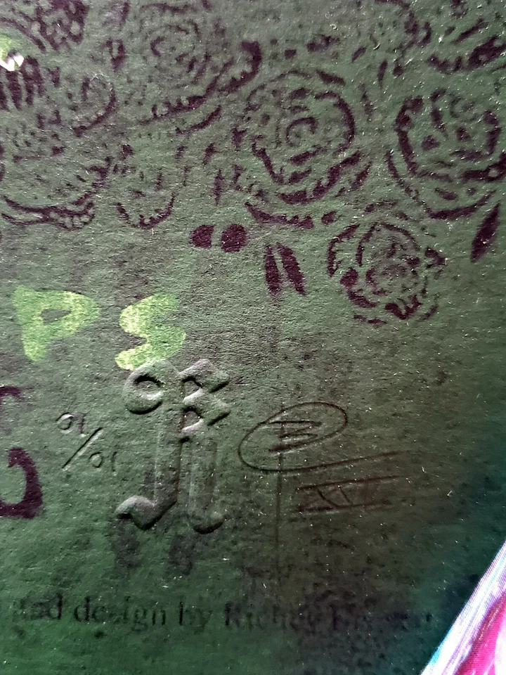 The Grateful Dead FIELD MAIDEN Screaming Hand Fare Thee Well Test POSTER 1/1 - Image 2 of 3