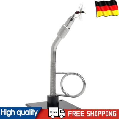 Fly Tying Vise Rotary C-Clamp with Base Fishing Flies Tieing Tools Fishing Tool