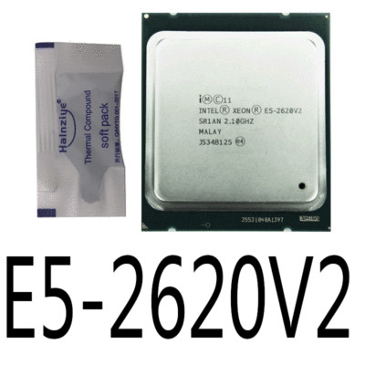 Intel Xeon E5-2620 V2 E5-2620V2 2.10GHz 6Core LGA2011 Processor