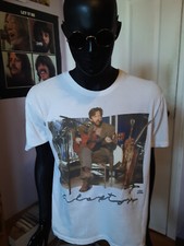 VINTAGE ERIC CLAPTON "UNPLUGGED" CONCERT T-SHIRT 1990's White XL Single-Stitch *