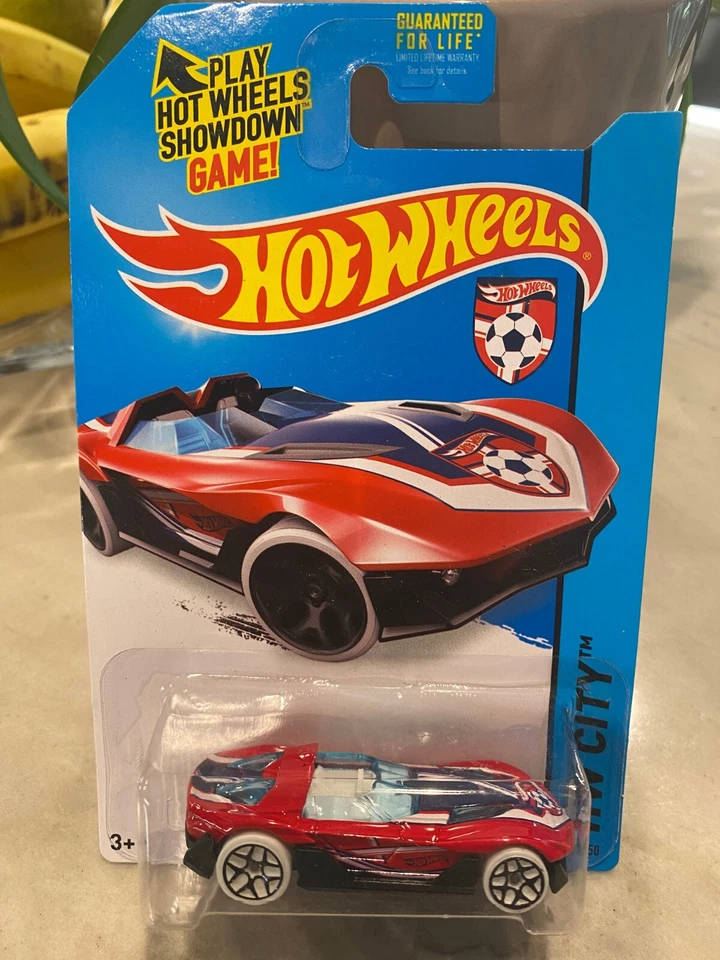 2014 Hot Wheels #12 Hw City-Hw But Yur So Fast Rouge Variante Wwhite Roue - Photo 1/1
